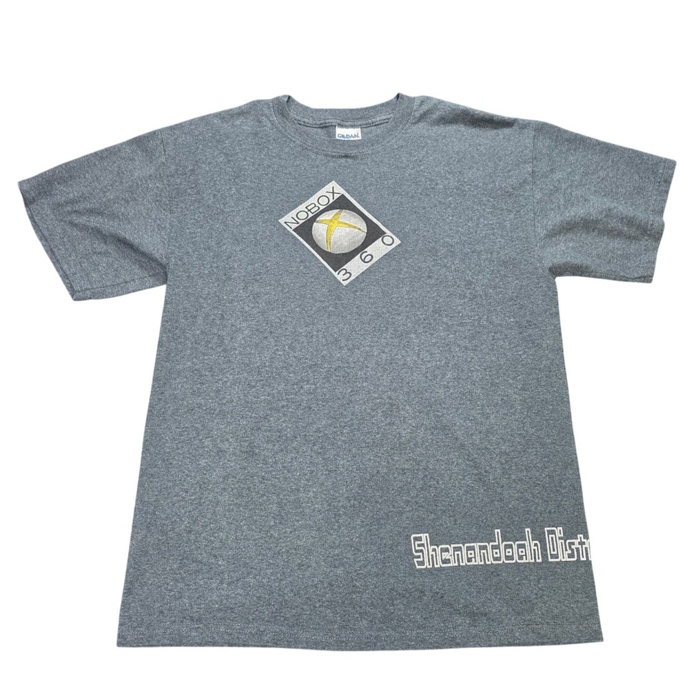 Gildan Nobox 360 Parody T-Shirt Men's Size M Grey Shenandoah District Youth Camp